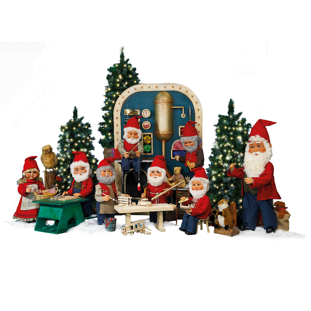 Santa's Helper Painting Toys