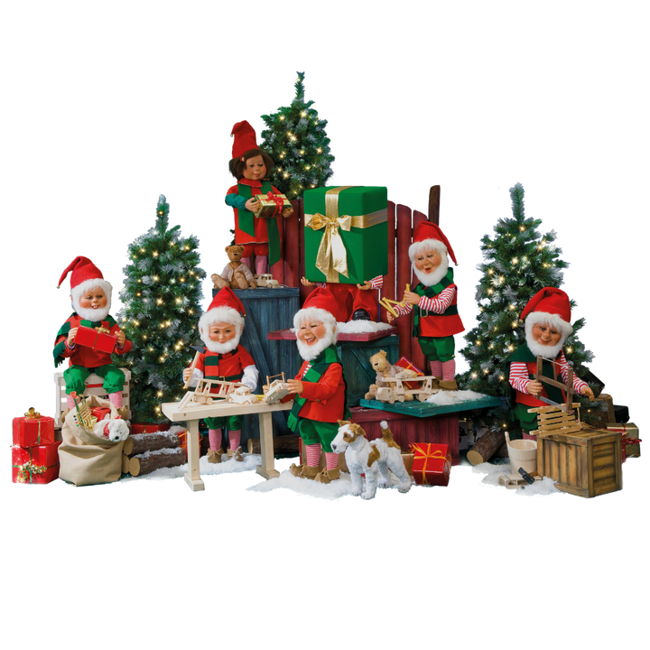 Santa's Helper With Saw