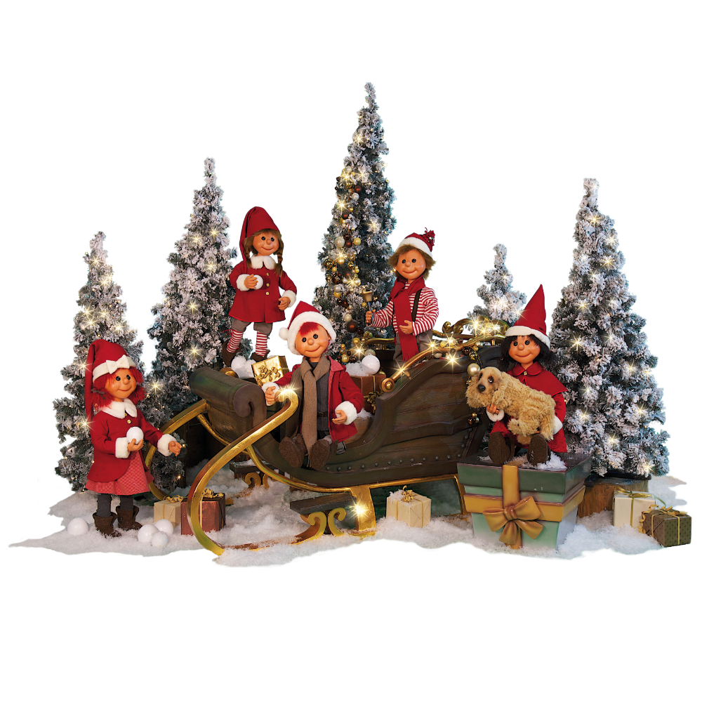 Puppet Boy Santa- Standing