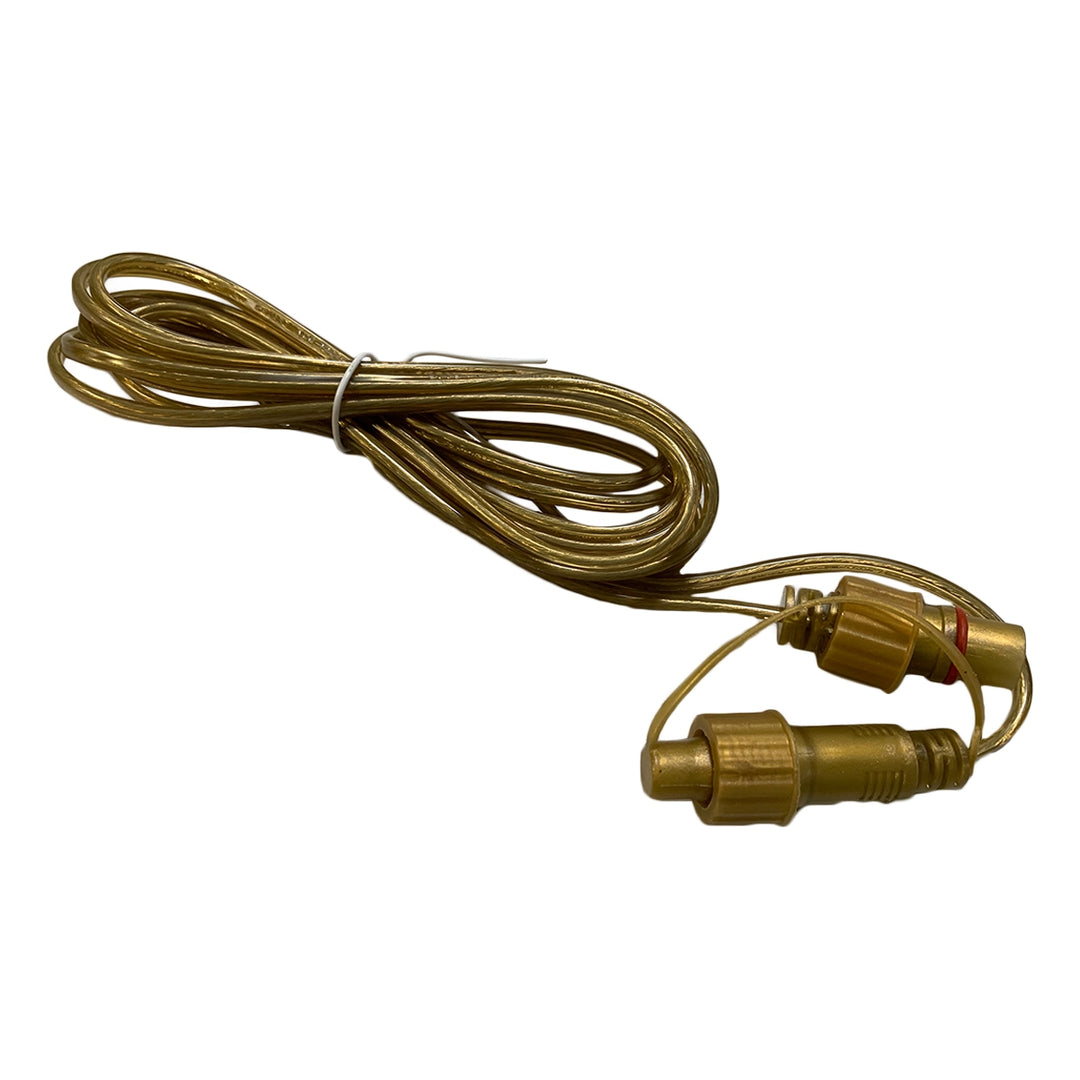 FDS 118 IN Extension Cable for PVC Light Strand, Gold