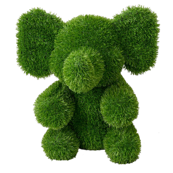 Sitting Elephant Green Look Topiary