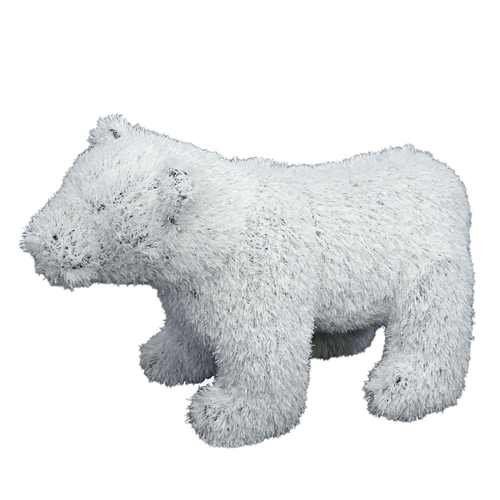 Polar bear Green Look Topiary