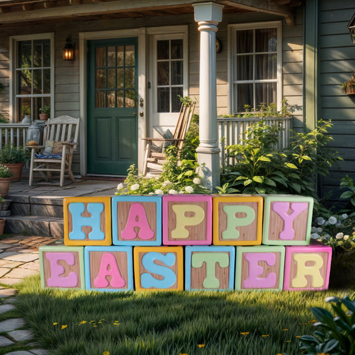 Happy Easter Blocks