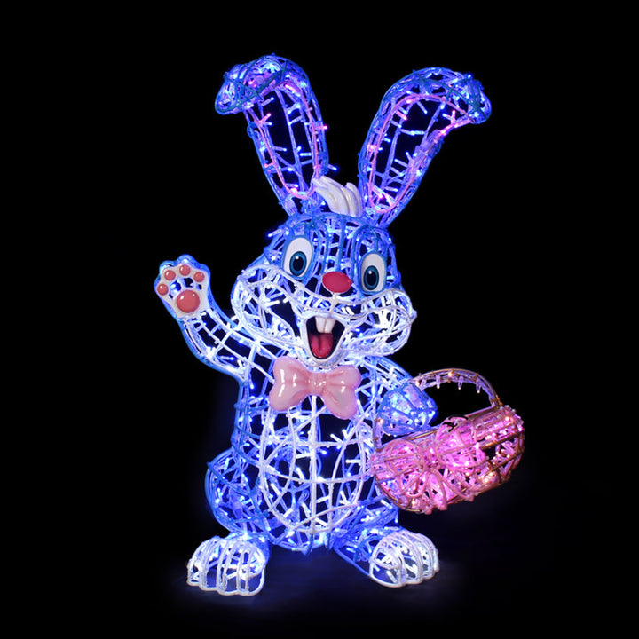 Easter Bunny Light - Multi - Floor standing