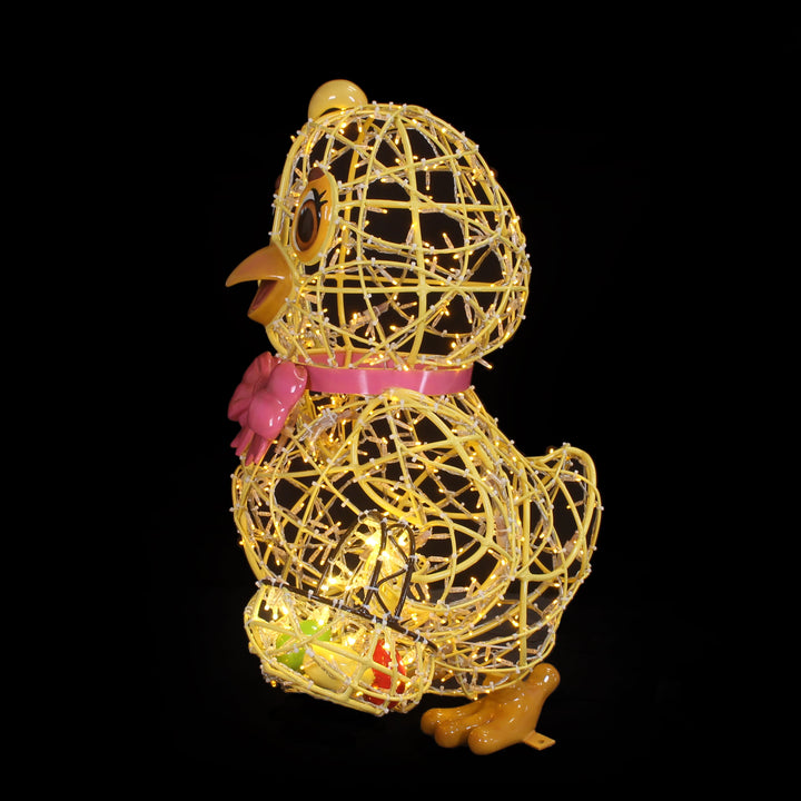 Easter Chick Light - Yellow - Floor standing