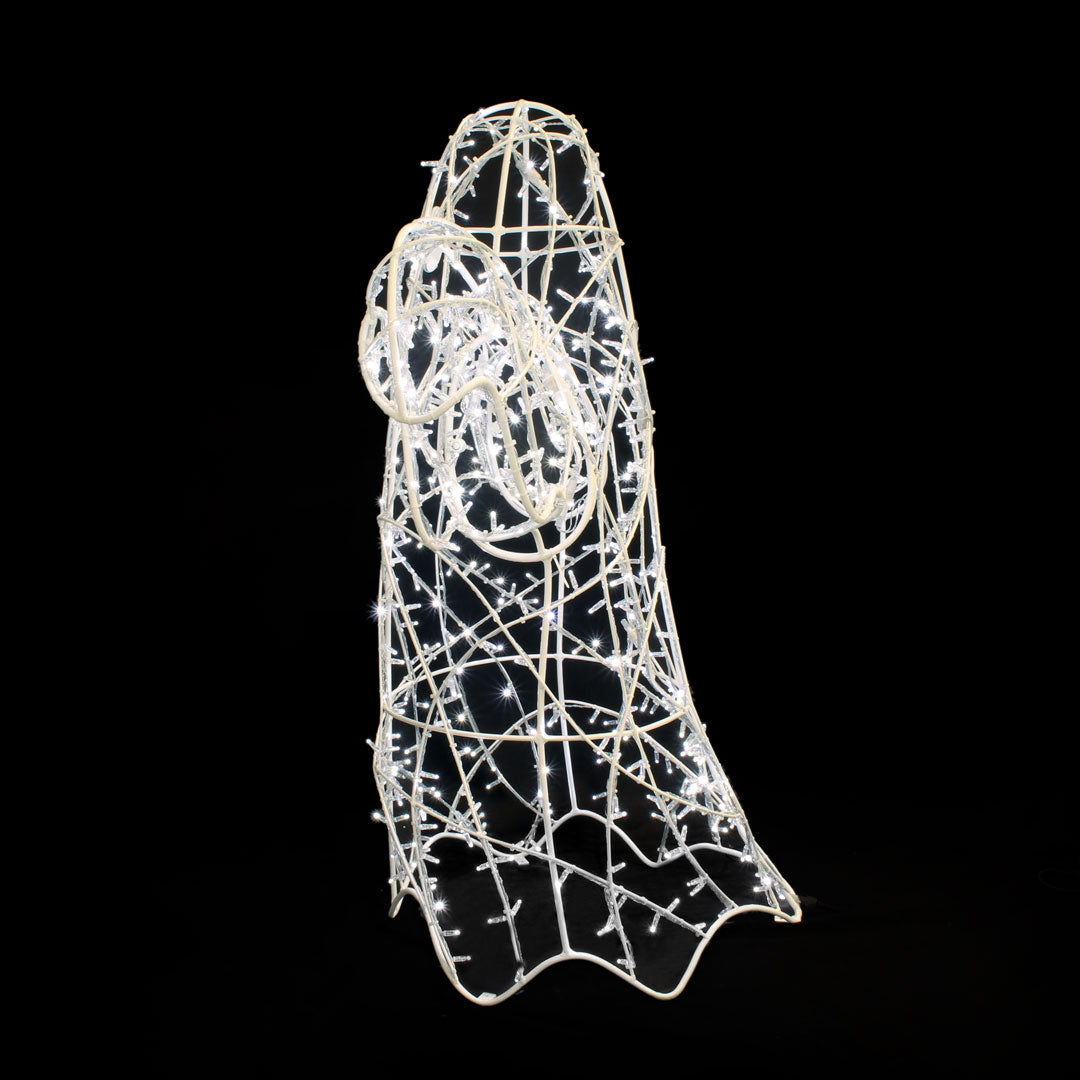 Ghost Oh - Cold White - Floor Standing/Hanging