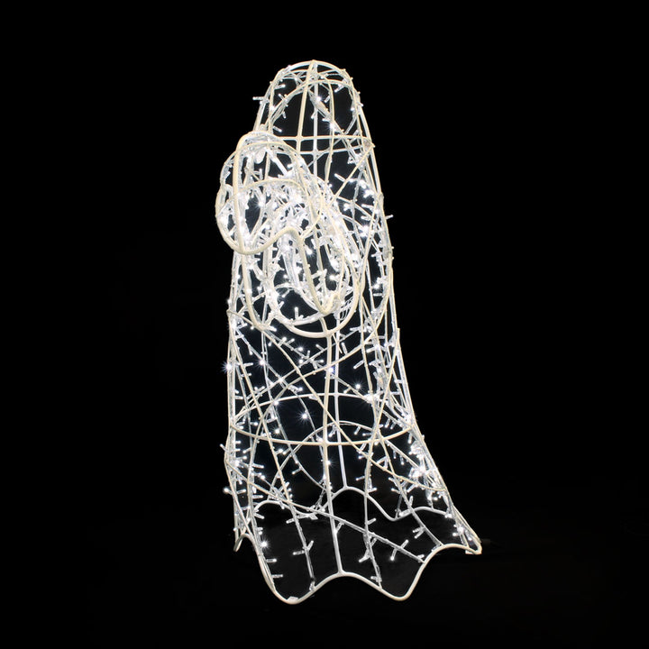 Ghost Oh - Cold White - Floor Standing/Hanging
