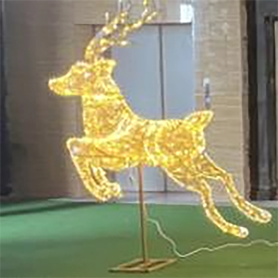 3D Flying Deer 6.8'