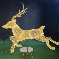 3D Running Deer 6.8'