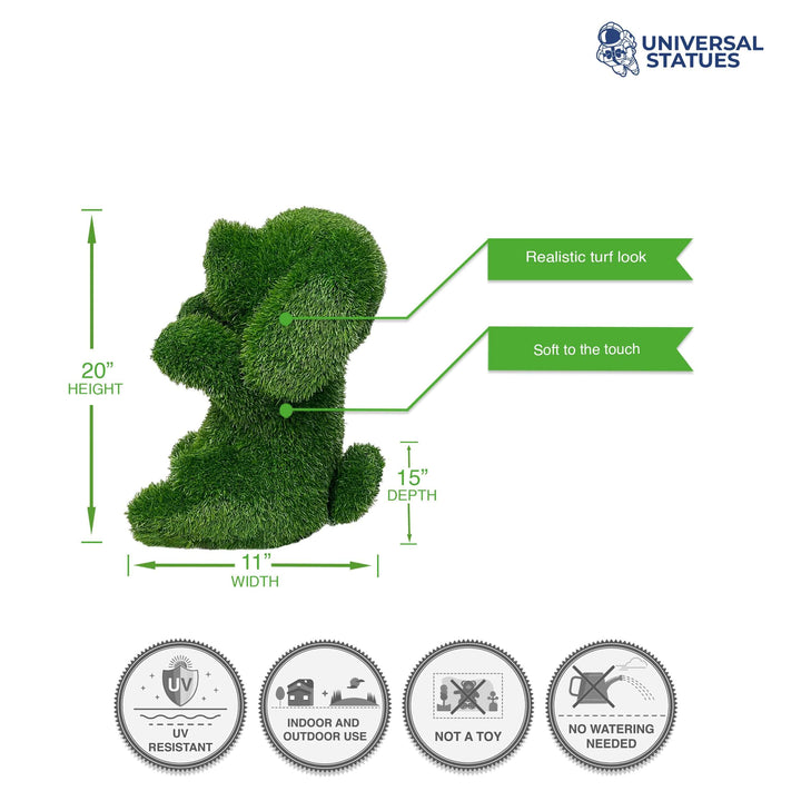 Sitting Dog Topiary