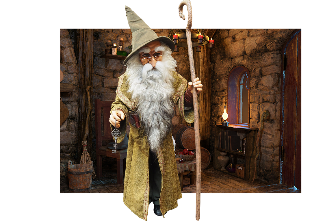 The Hunched Wizard.
