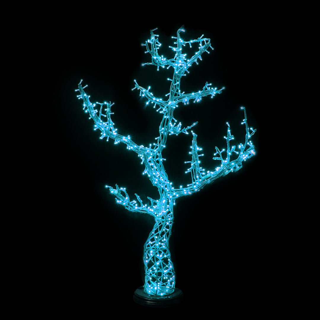 display tree turquoise