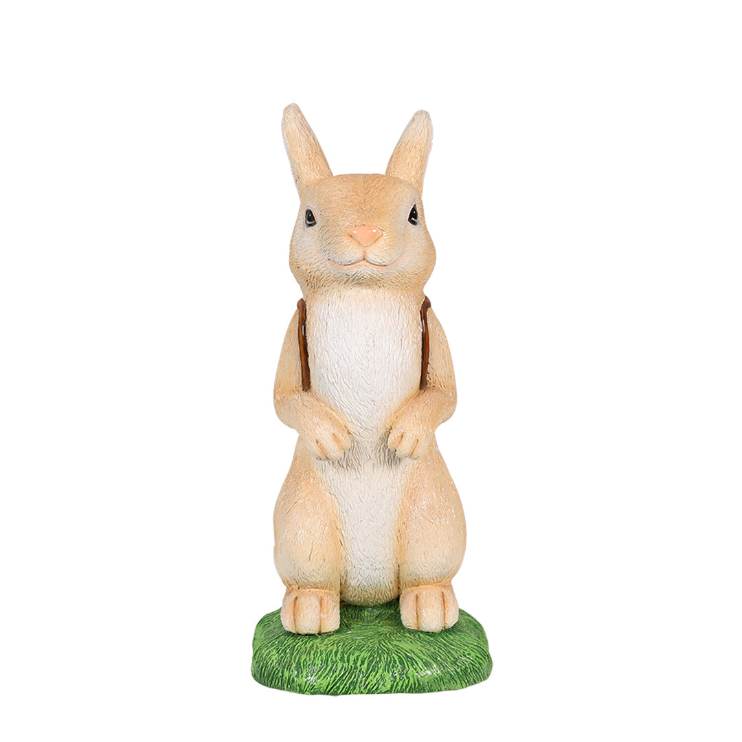 28 inches easter bunny basket front view
