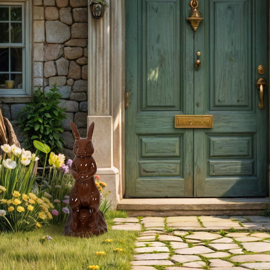 Easter Standing Bunny Statue