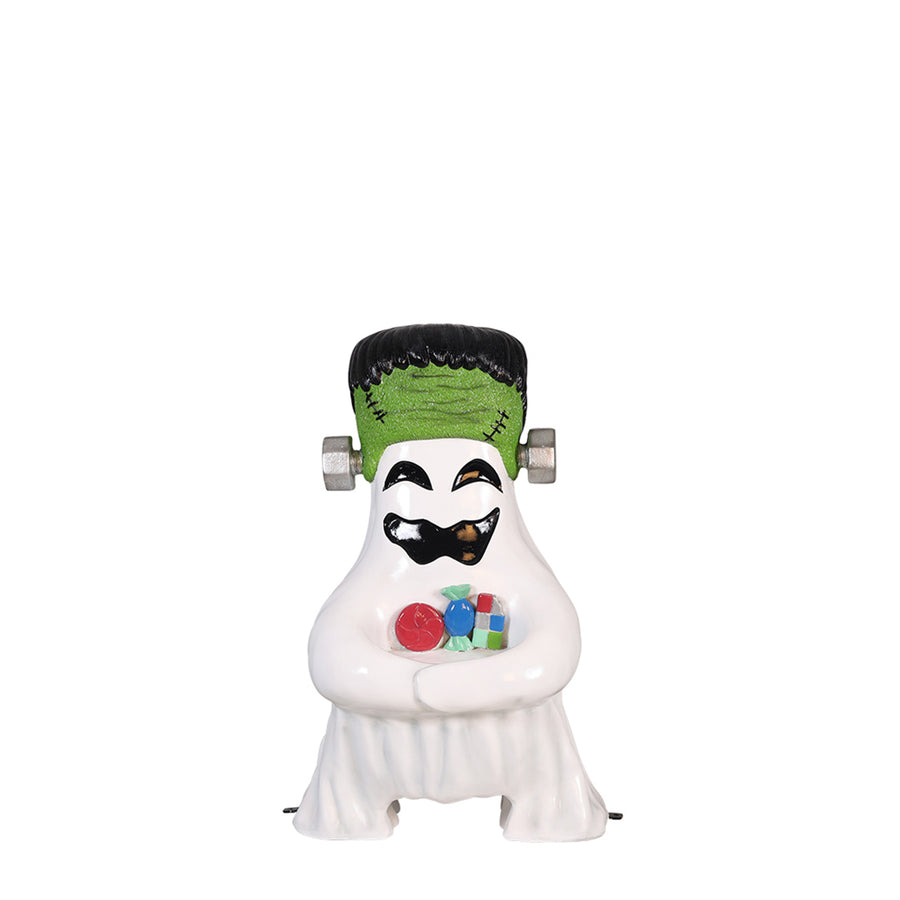 A ghost Frankenstein front view
