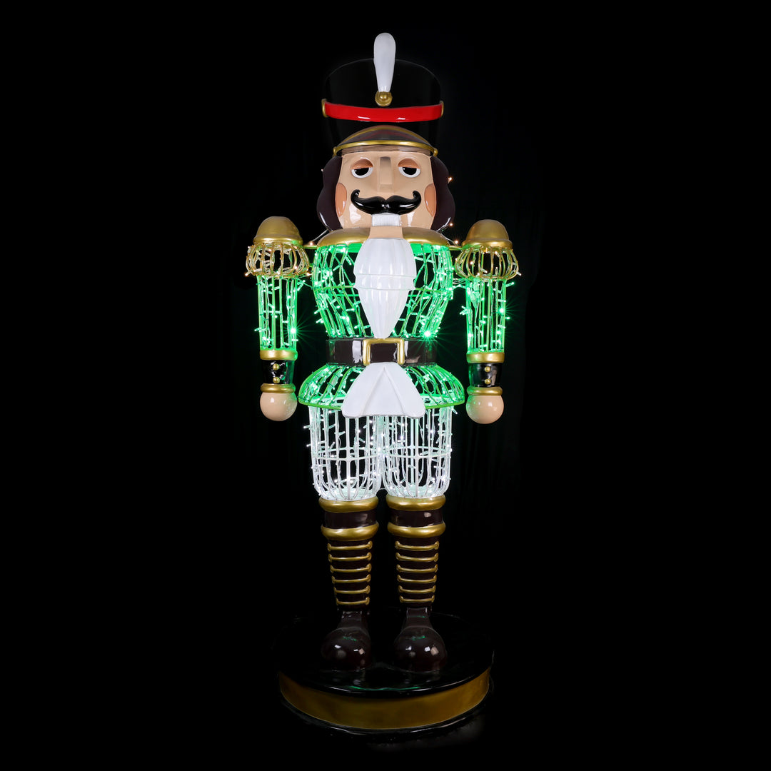Nutcracker statue green