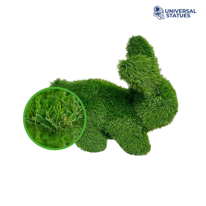 Lying Rabbit Green Look Topiary