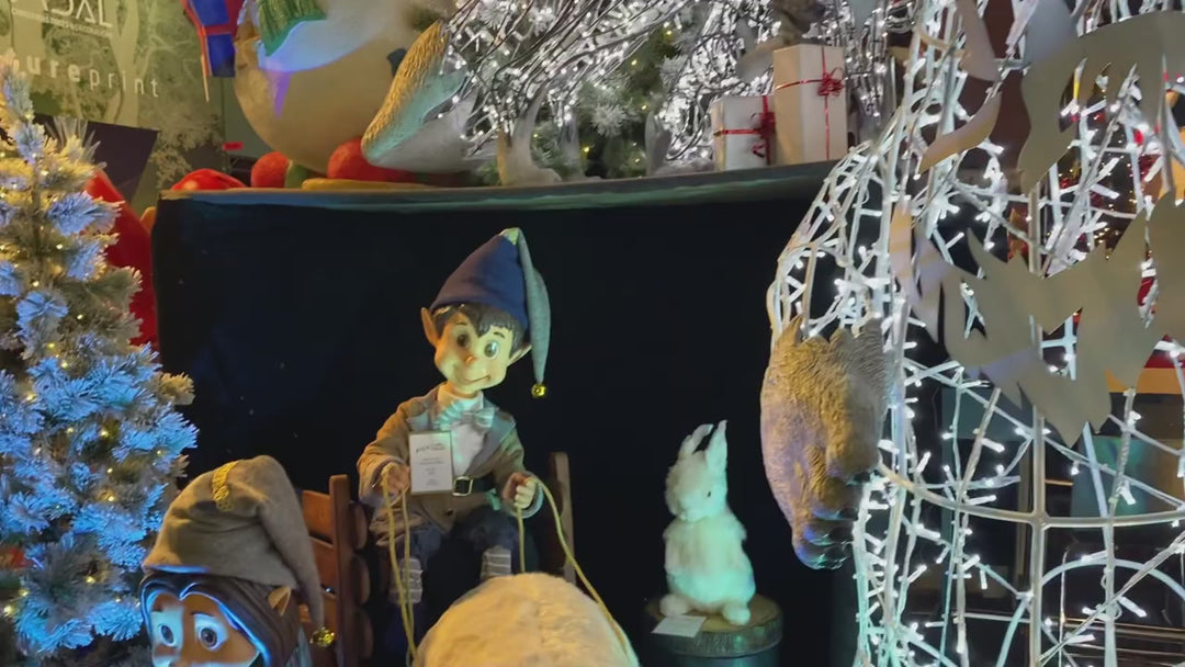 Wooden Cart with gifts