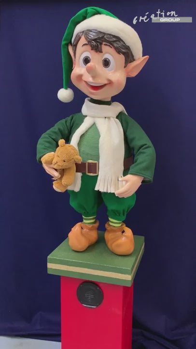 Elf with teddy