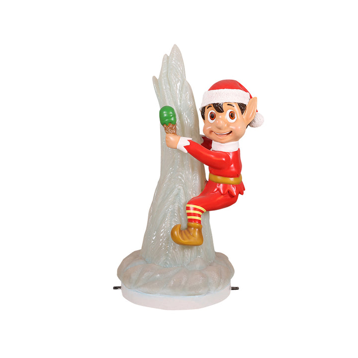 Santa Elf on Icicle (Multi - Colored)