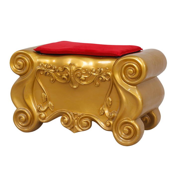Santa Footrest (Gold/Red)