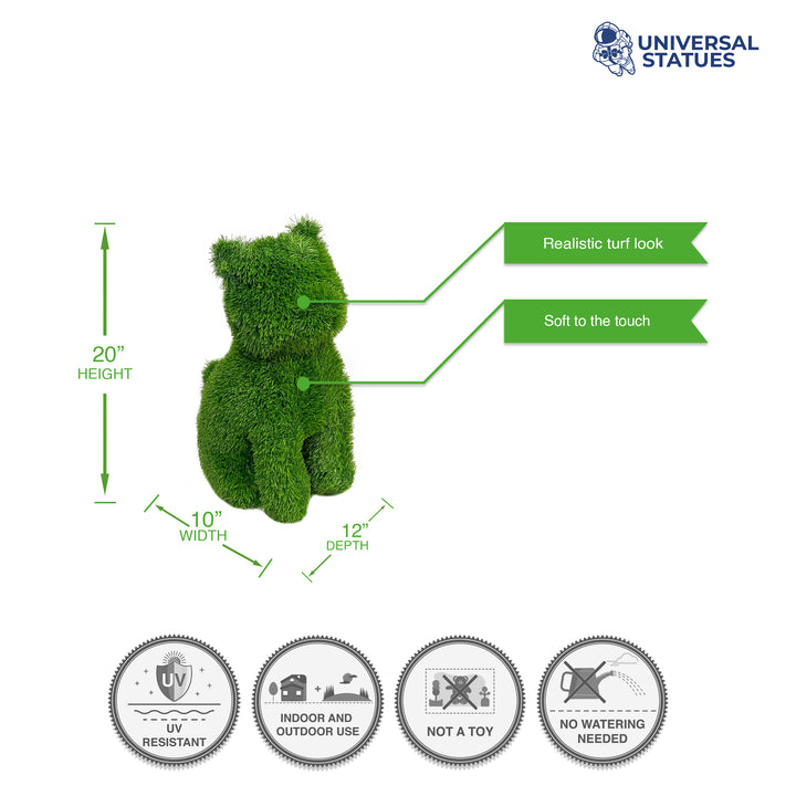 animal-topiary-sitting cat-medium