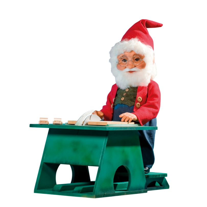 Santa's Helper with Circular Saw