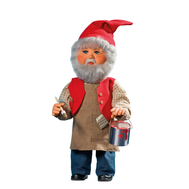 Santa's Helper with Paint Brush 
