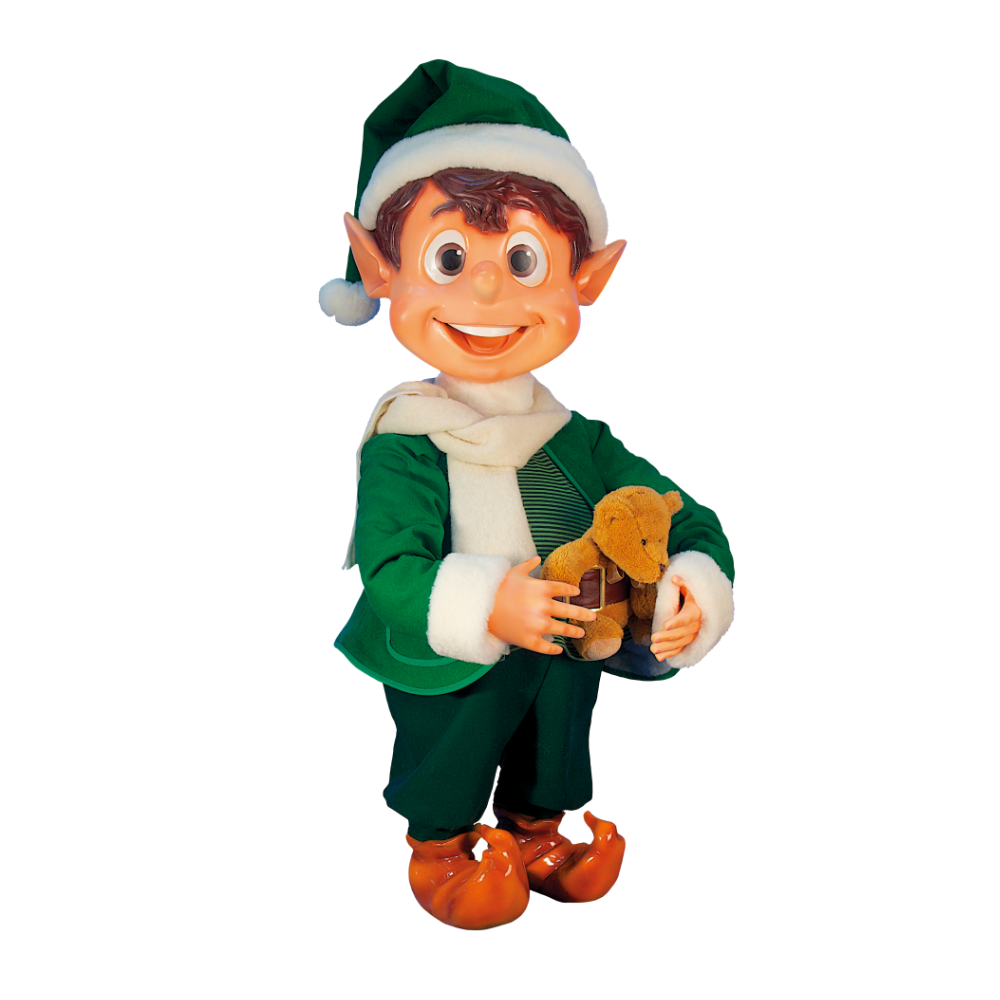 Elf with teddy