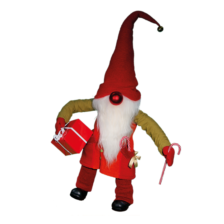 Nordic Santa, Standing on One Leg