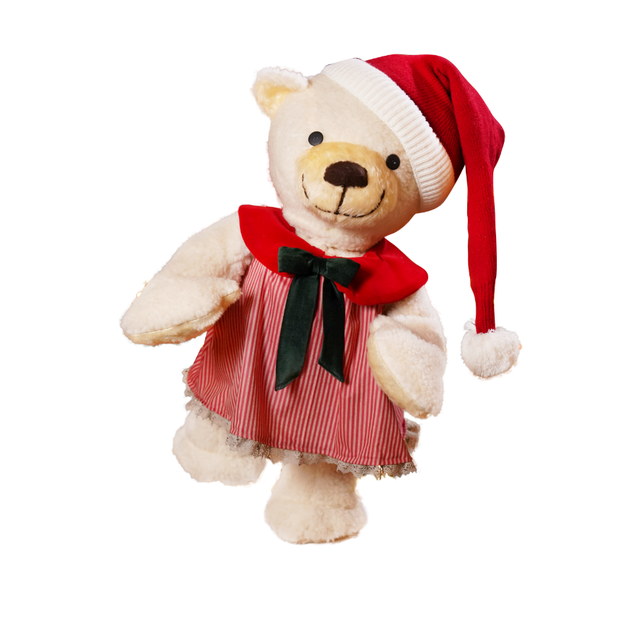 Becky the Bear, Standing on One Leg