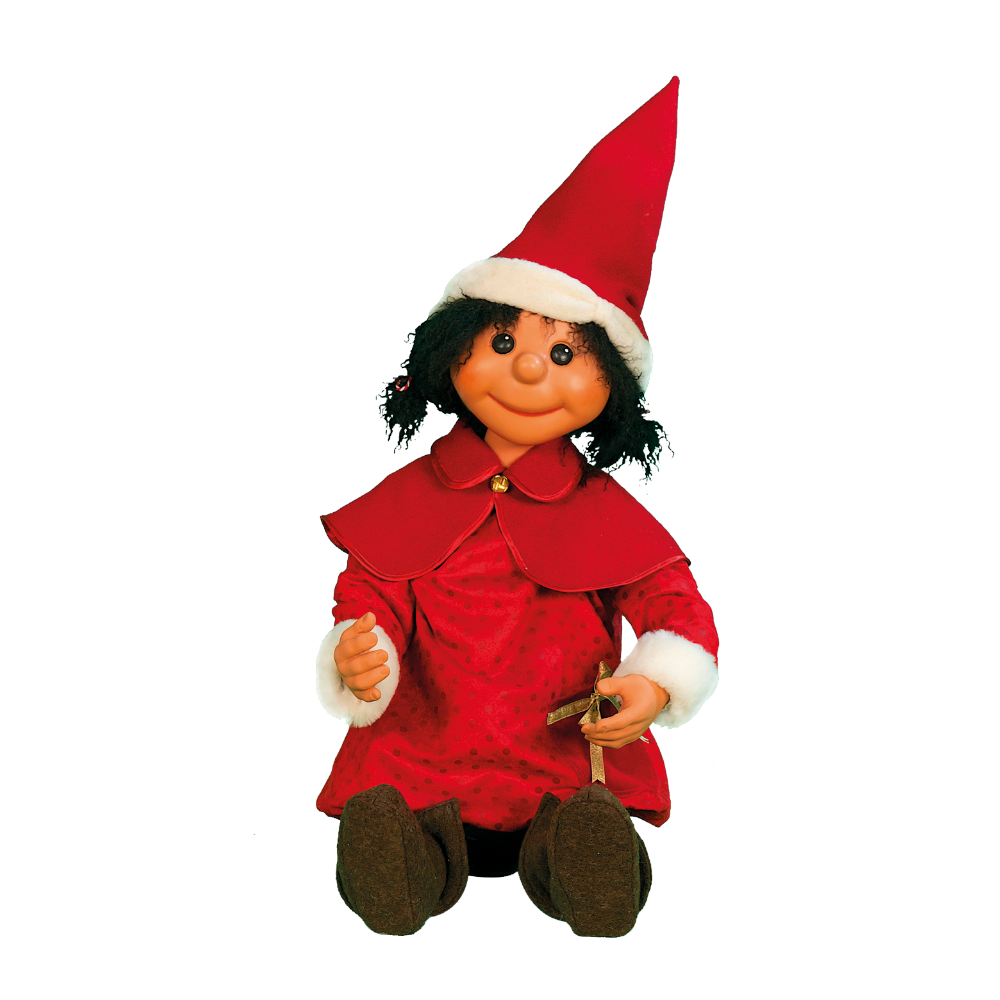 Puppet Girl Santa- Sittng