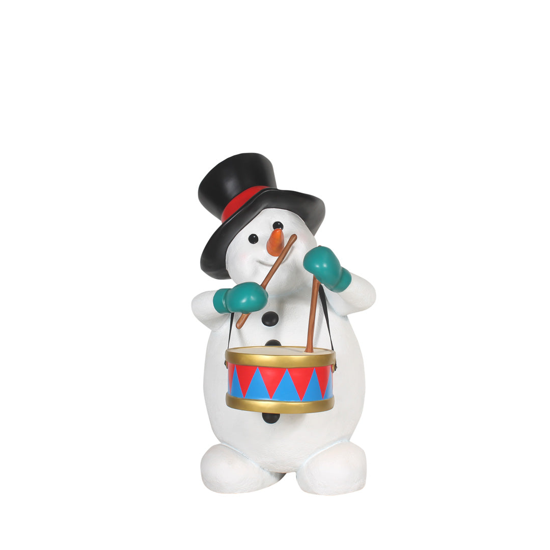 Snowman with Drum