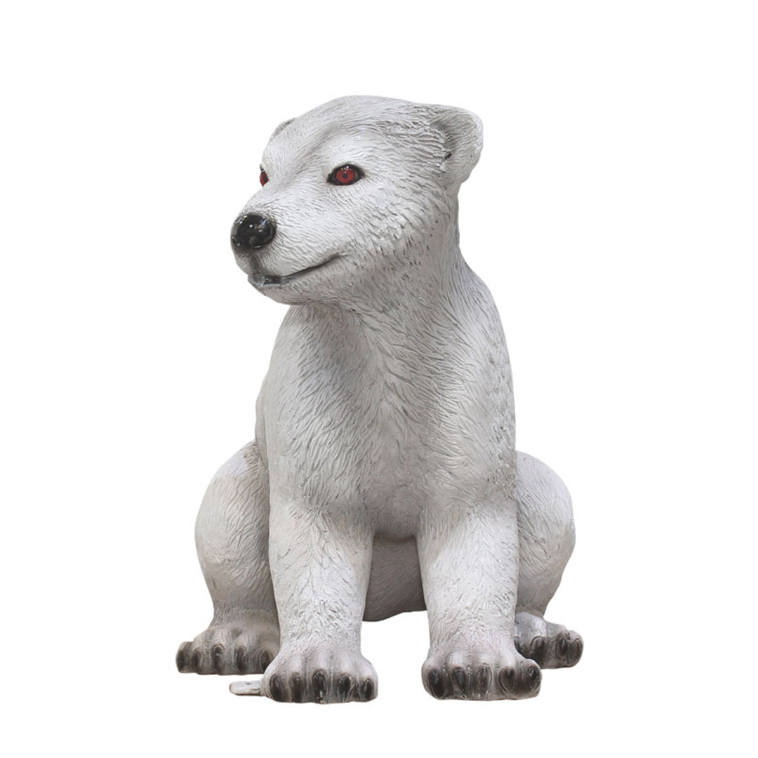 Sitting Baby Polar Bear