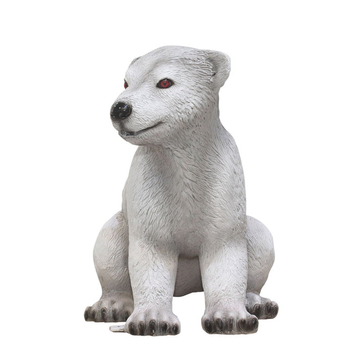 Sitting Baby Polar Bear