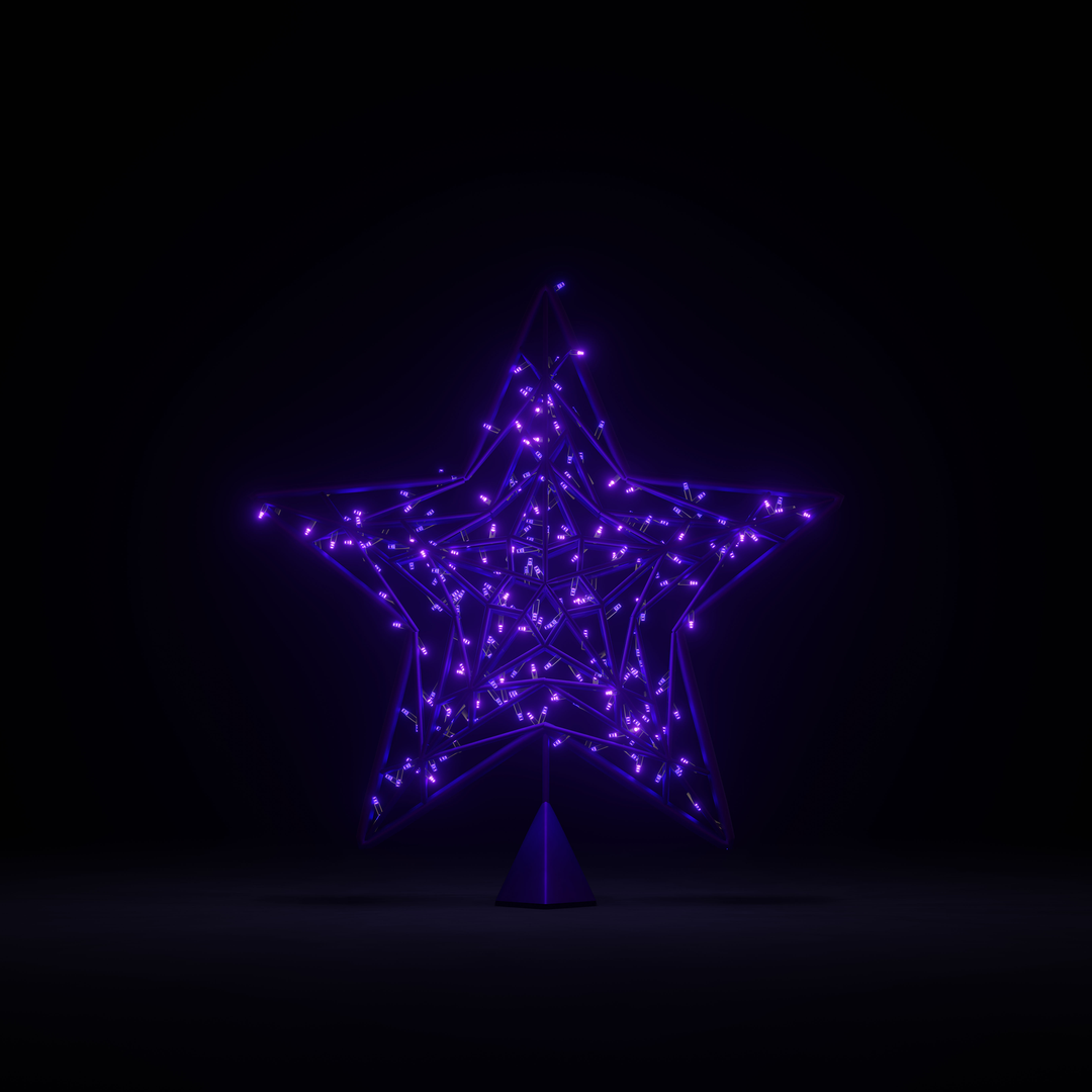Star Light Purple - Hanging