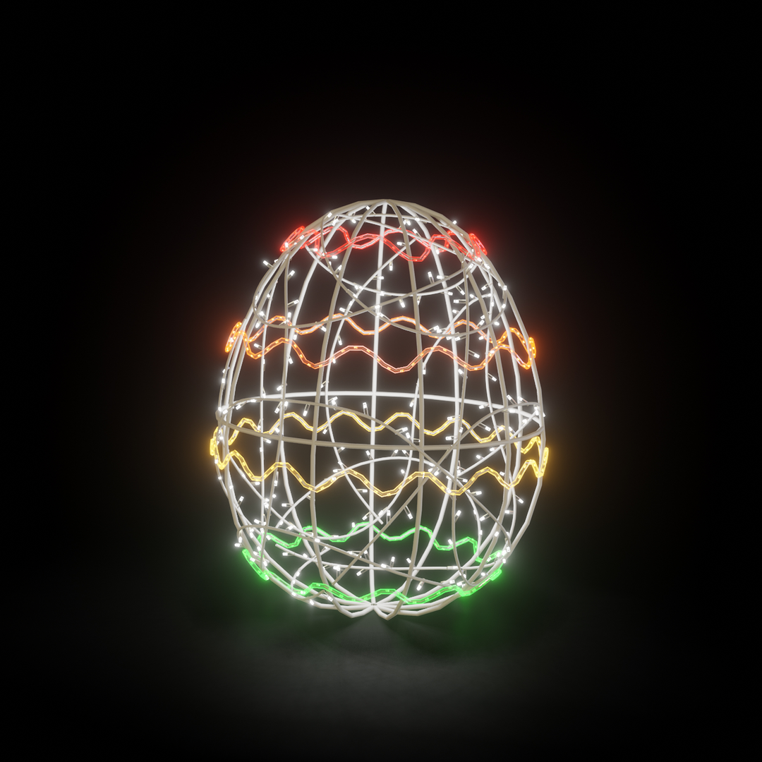 EASTER LIGHT EGG 1 - WM