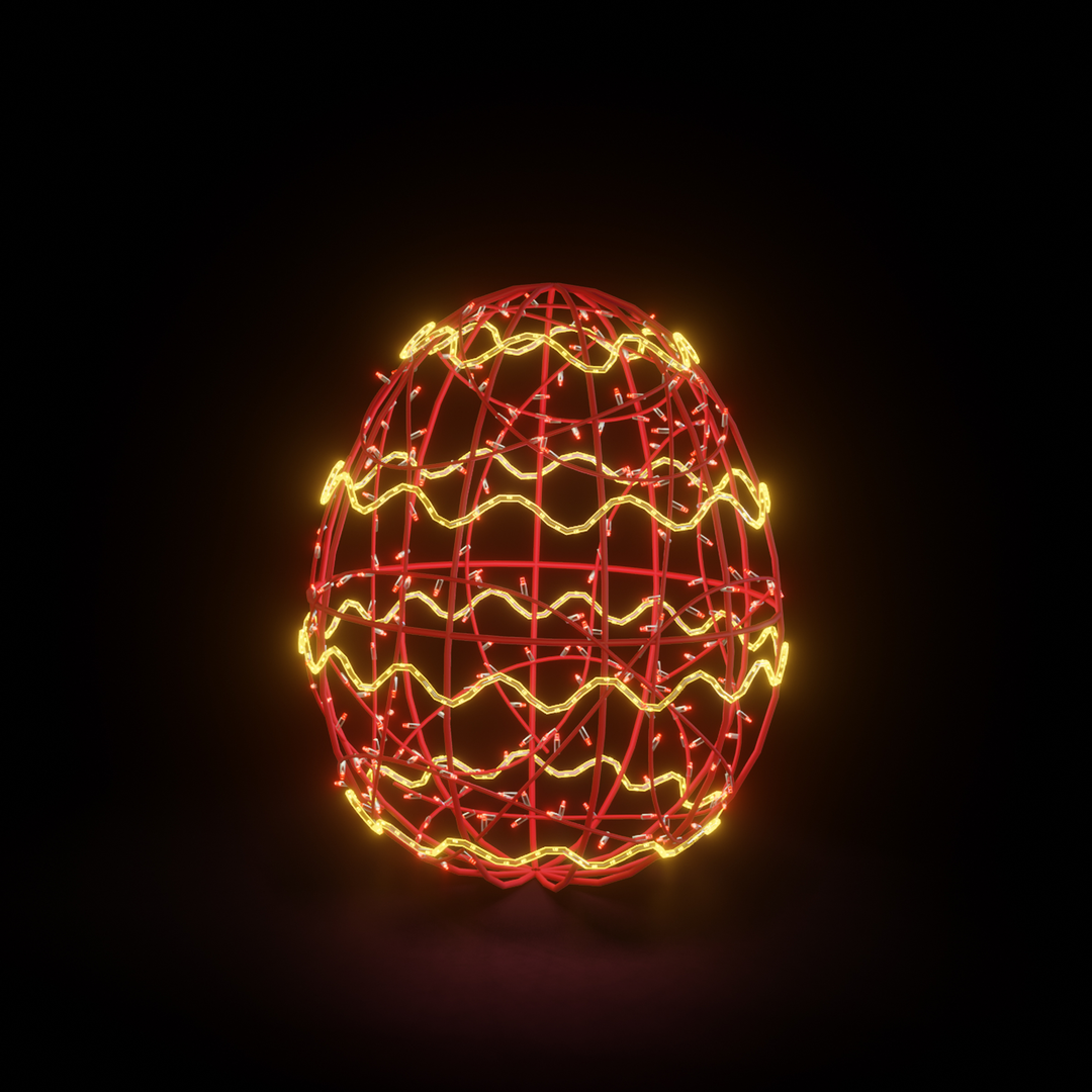 EASTER LIGHT EGG 1 - RY