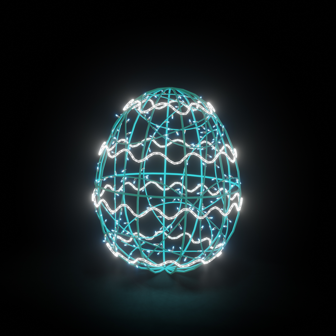 EASTER LIGHT EGG 1 - TW