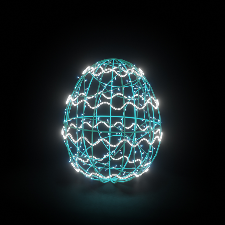 EASTER LIGHT EGG 1 - TW
