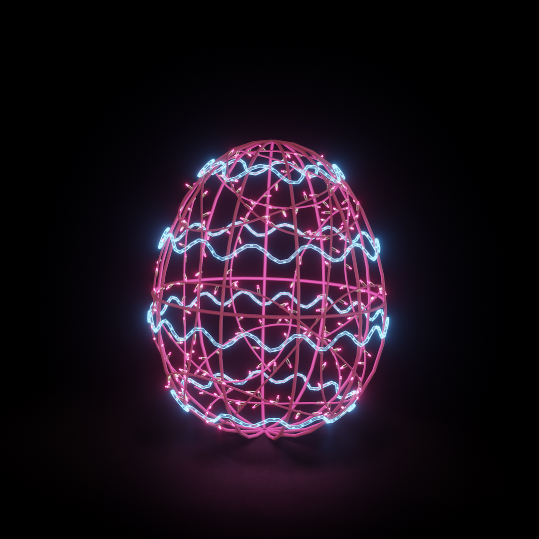 EASTER LIGHT EGG 1 - PT