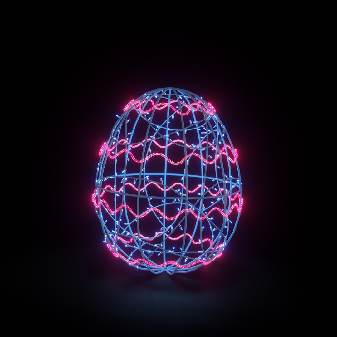 EASTER LIGHT EGG 1 - BP