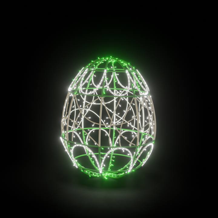 EASTER LIGHT EGG 3- WG
