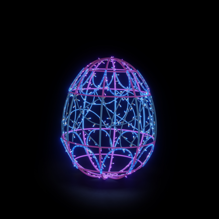 EASTER LIGHT EGG 3- BV