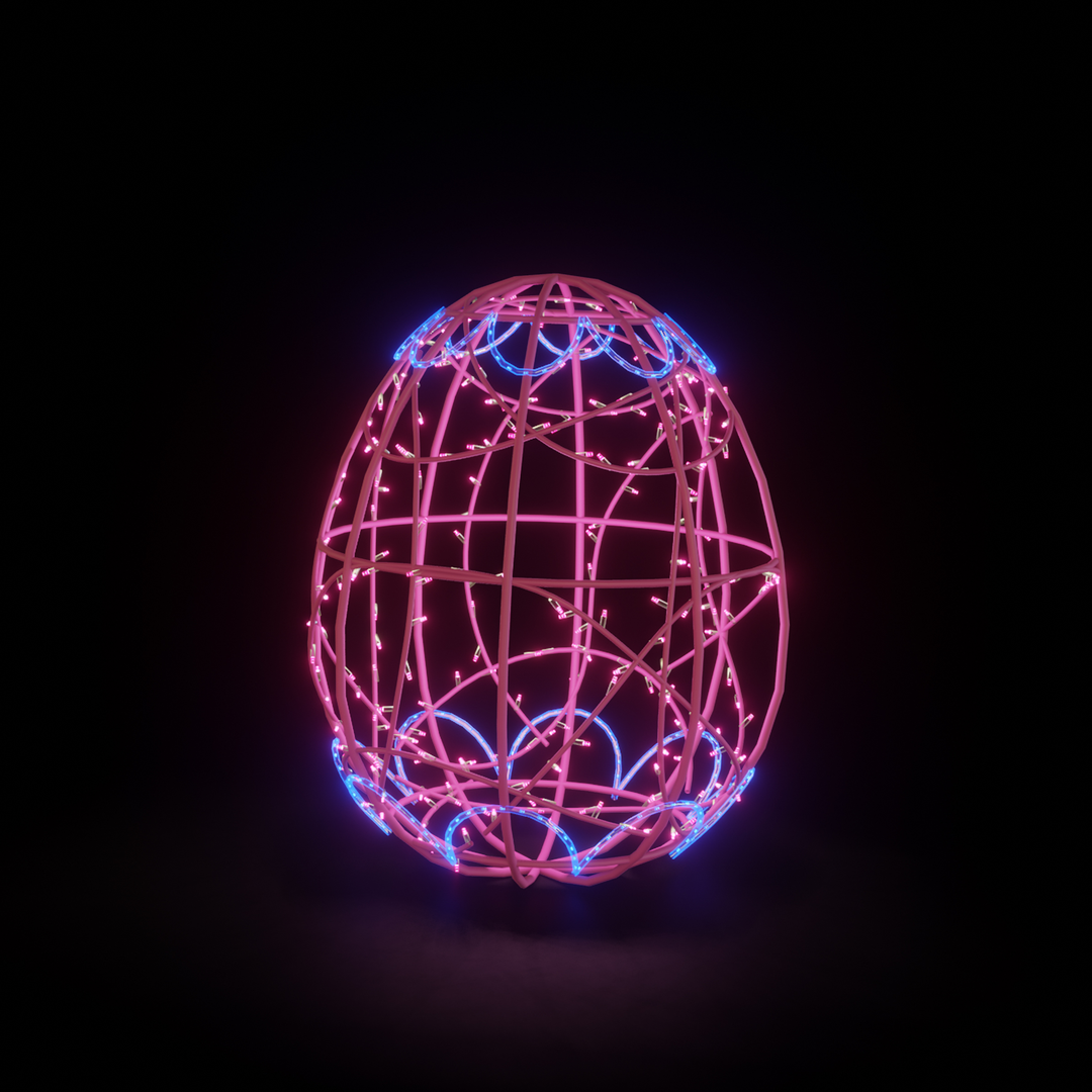 EASTER LIGHT EGG 4 - PB
