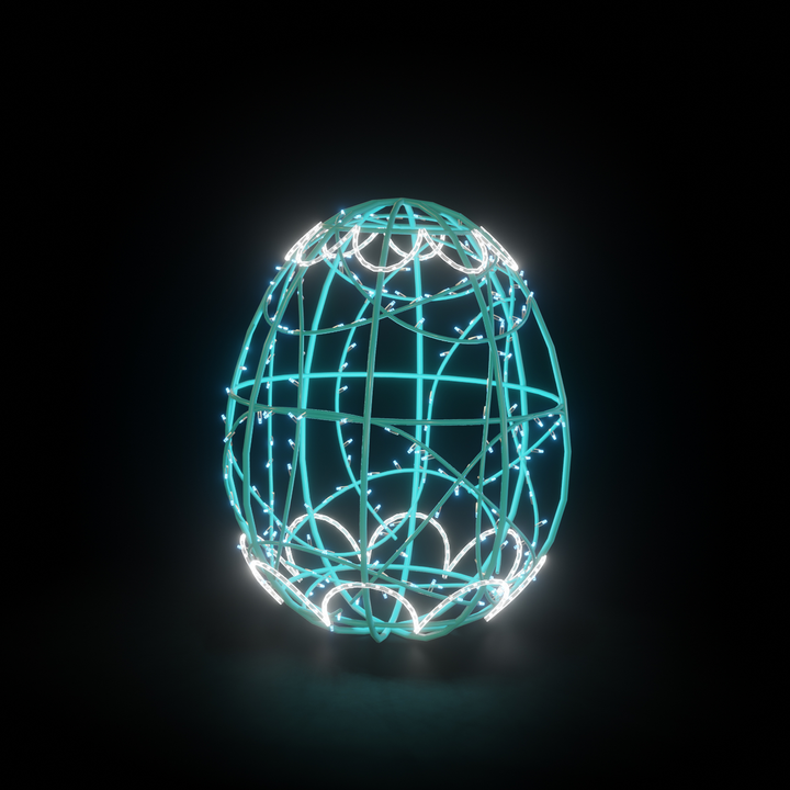 EASTER LIGHT EGG 4 - TW