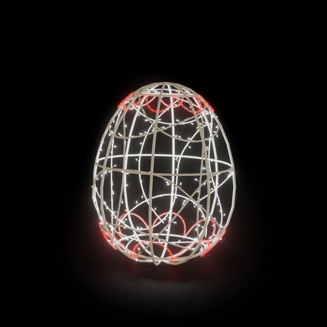 EASTER LIGHT EGG 4 - WR