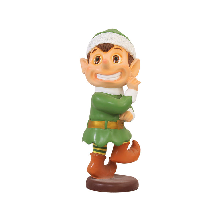 35-inch Anxious Santa Elf