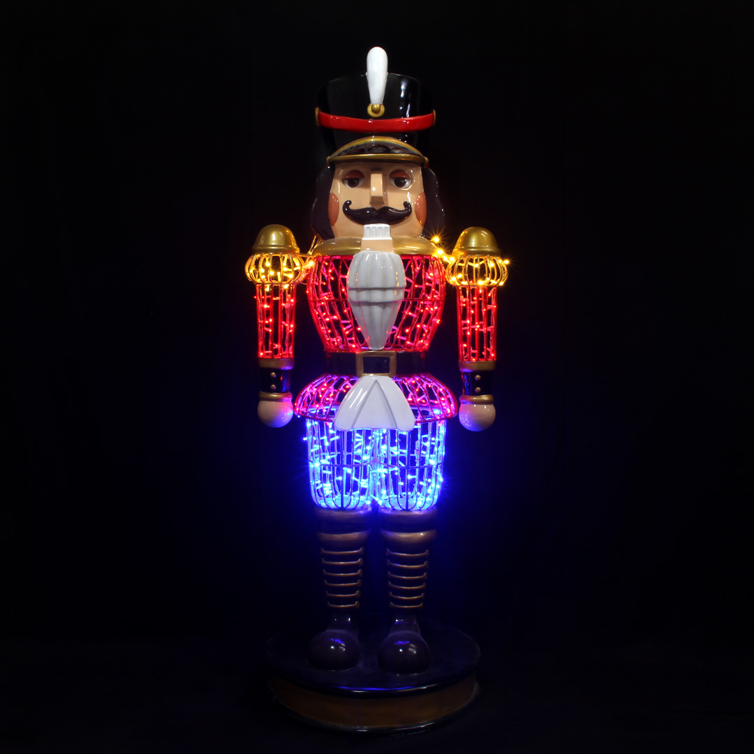 Nutcracker statue red 9ft tall