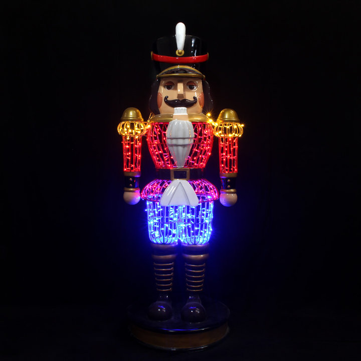 Nutcracker statue red 9ft tall